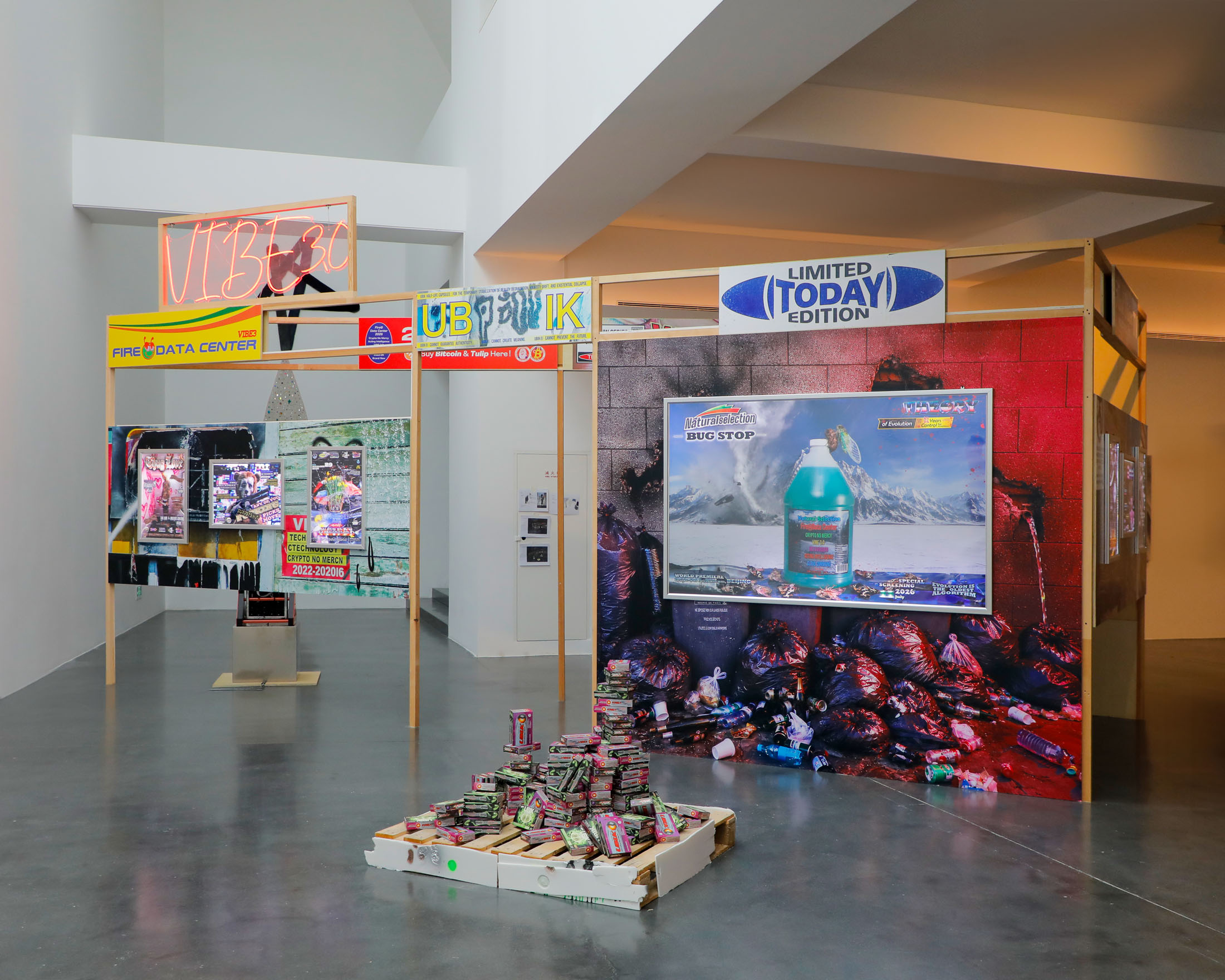 Jinkun Zhu at Beijing Inside Out Art Museum