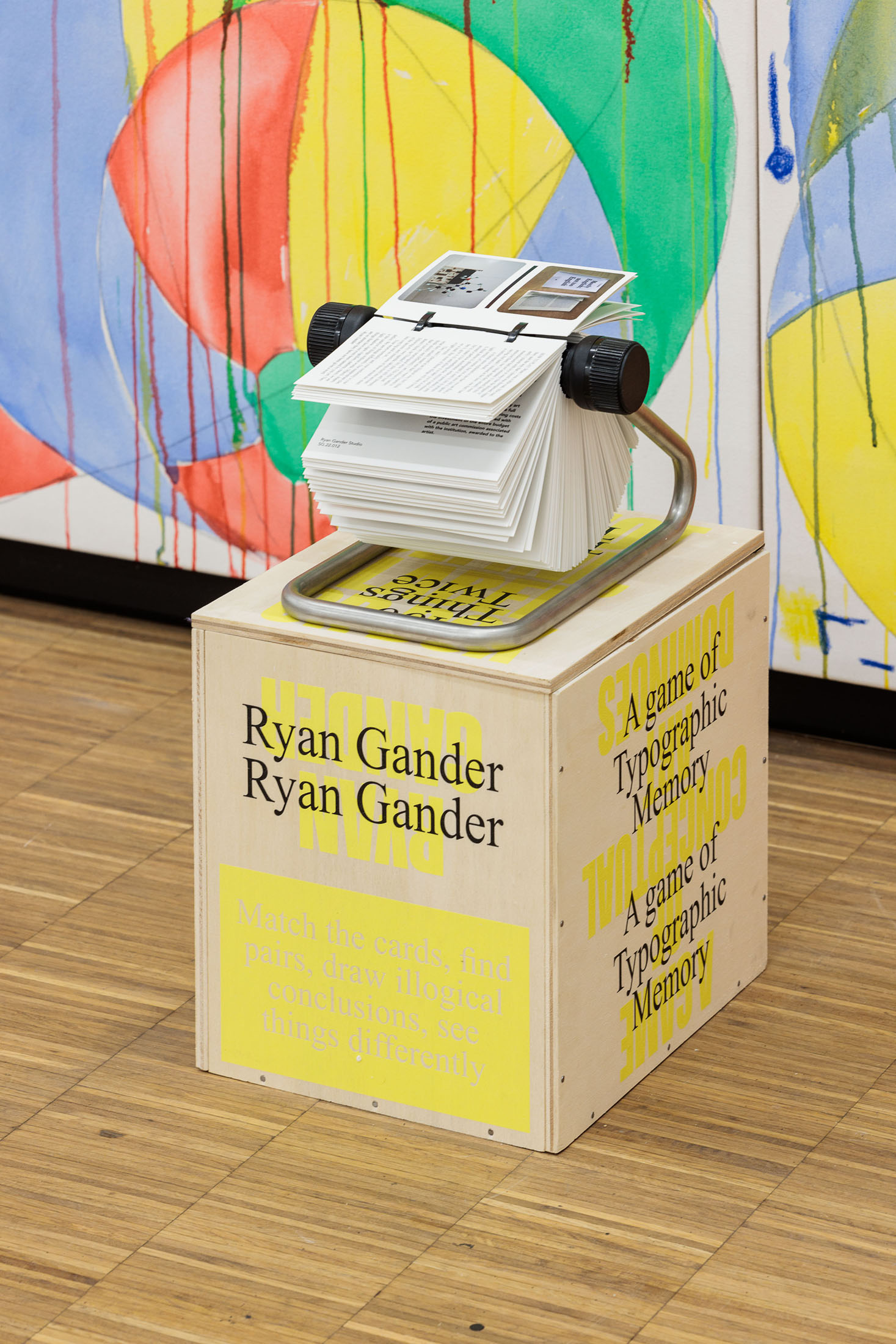 Ryan Gander at Salzburger Kunstverein, Salzburg