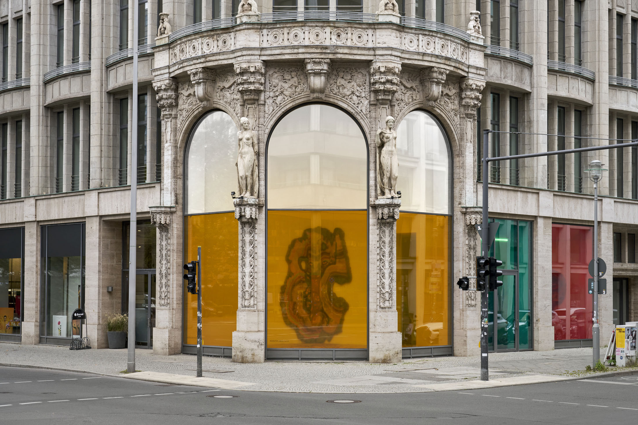 Kerstin Brätsch at Galerie Thomas Schulte, Berlin