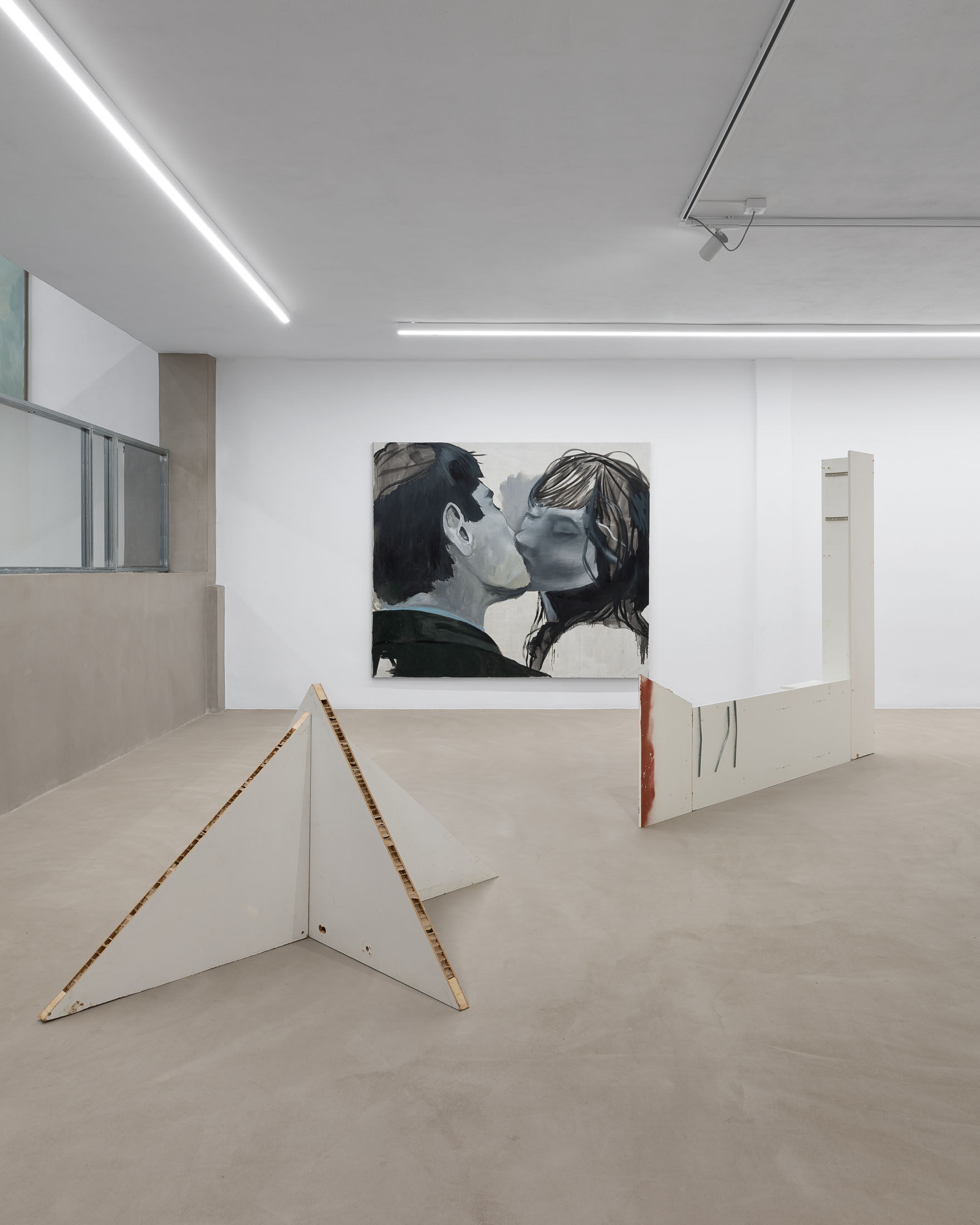 Román Fabre and Ian Soler at Balazsi Gallery, Palma de Mallorca